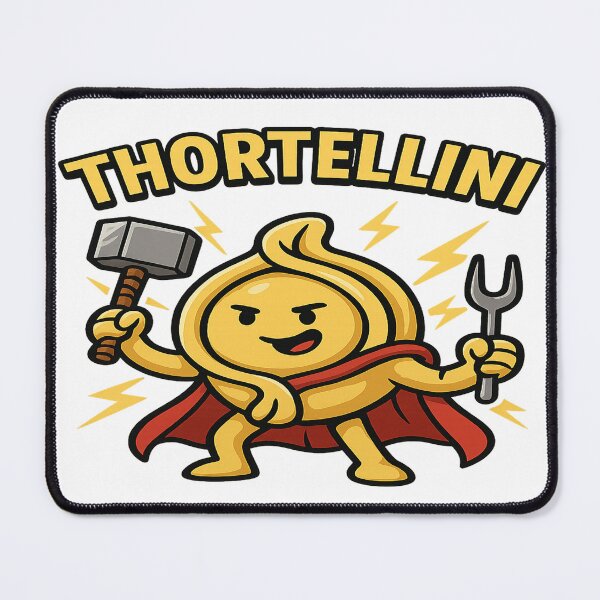Item preview, Thortellini – Funny Italian Food Hero Design designed and sold by DonnyFoodGadget.