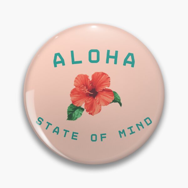 Item preview, Aloha State of Mind Summer Design in Peach designed and sold by nikifora.