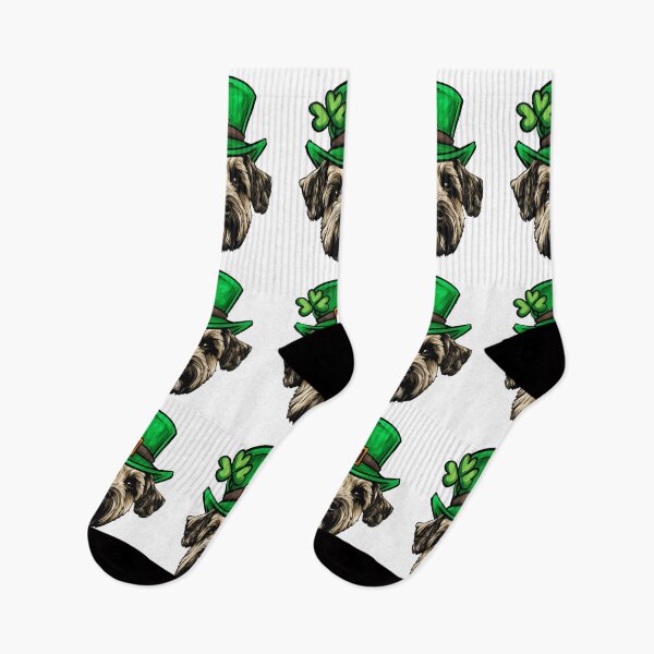 Item preview, Funny St Patricks Day Soft Coated Wheaten Terrier Dog designed and sold by whyitsme.