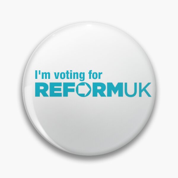 Item preview, I'm voting for Reform UK designed and sold by Reformer.