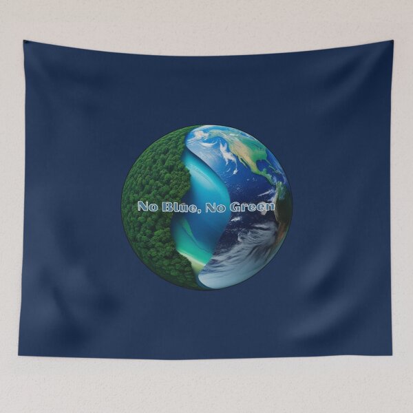 Item preview, Ocean Land Interdependence Earth Balance designed and sold by Zakrytos ★★★★★.
