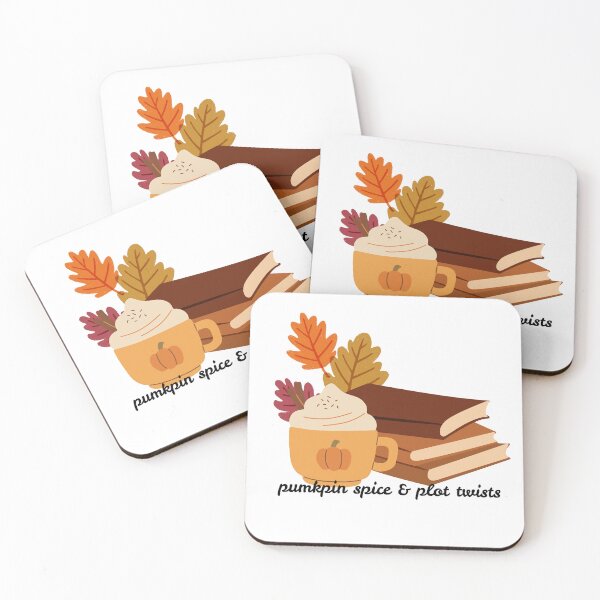 Item preview, pumpkin spice and plot twists autumn books designed and sold by clarouve .
