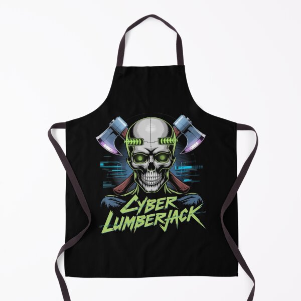 Item preview, Cyber Lumberjack Skull designed and sold by SignumShop.