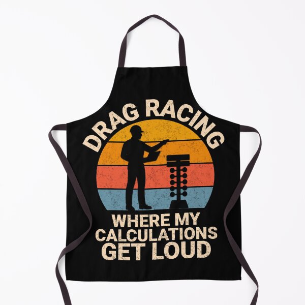 Item preview, Drag Racing Where My Calculations Get Loud Funny Mechanical Engineer Car Racing Tuner designed and sold by CarantinedChaos.