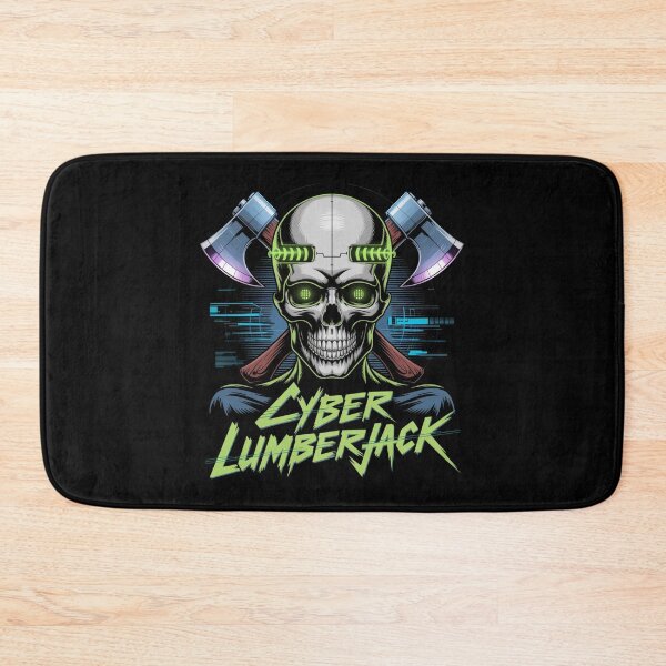 Item preview, Cyber Lumberjack Skull designed and sold by SignumShop.