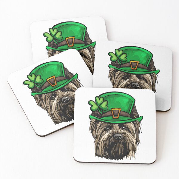 Item preview, Funny St Patricks Day Skye Terrier Dog designed and sold by whyitsme.