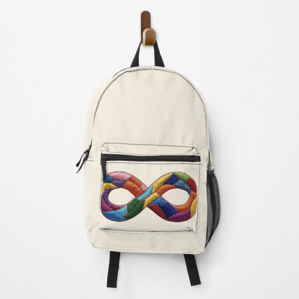 Item preview, Embroidered Autism Infinity Symbol – Neurodiversity Pride designed and sold by ThroneOfCraft.