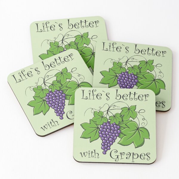 Item preview, Life`s better with grapes designed and sold by NataliaVVV.