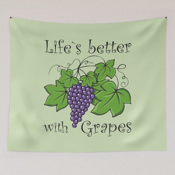 Item preview, Life`s better with grapes designed and sold by NataliaVVV.