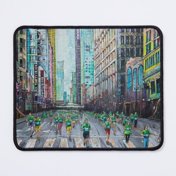 Item preview, Shamrock Shuffle "Run Manny" designed and sold by AlonzoFineArt.