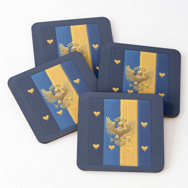 Item preview, Ukrainian Pride  Embroidered Design with Bold Eagle and National Colors designed and sold by ArtDesignTp.