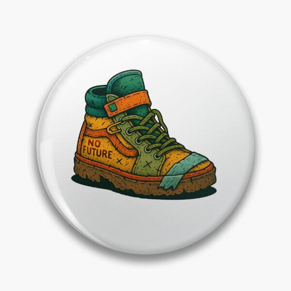 Item preview, Dust Hustler – Battle-Worn Sneaker Illustration designed and sold by MasterShiffu.