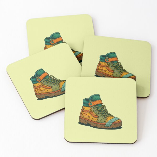 Item preview, Dust Hustler – Battle-Worn Sneaker Illustration designed and sold by MasterShiffu.