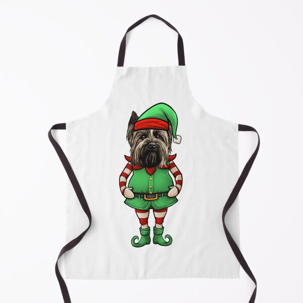 Item preview, Funny Christmas Elf Skye Terrier Dog designed and sold by whyitsme.