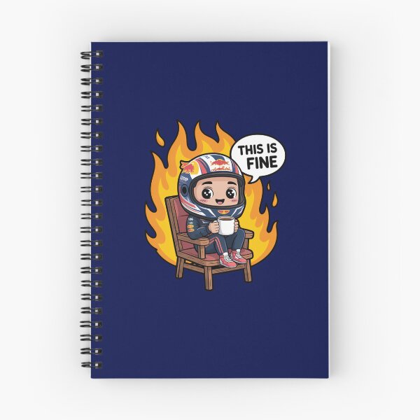 Item preview, his Is Fine Funny F1 Max Style Meme designed and sold by MonkiFlipp.