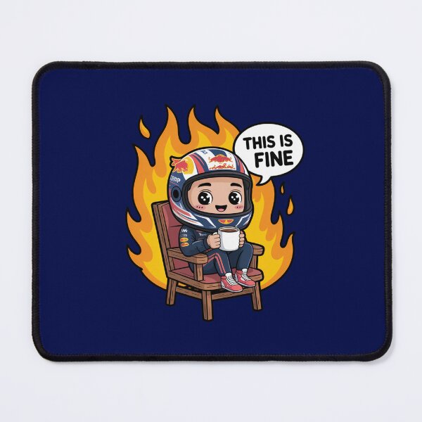 Item preview, his Is Fine Funny F1 Max Style Meme designed and sold by MonkiFlipp.