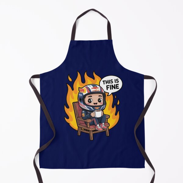Item preview, his Is Fine Funny F1 Max Style Meme designed and sold by MonkiFlipp.