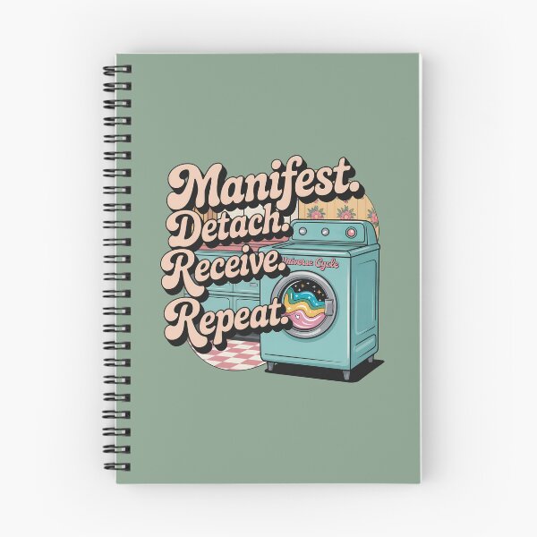 Item preview, Manifest. Detach. Receive. Repeat. designed and sold by CrypticHMystic.