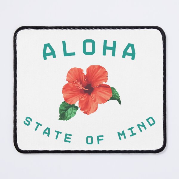 Item preview, Aloha State of Mind Summer Design in White designed and sold by nikifora.