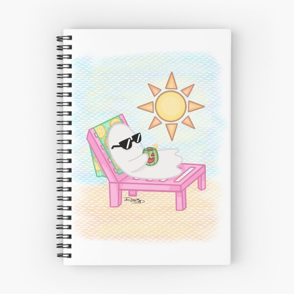 Item preview, Summerween Ghost | Sunny Beach designed and sold by digidoodles.