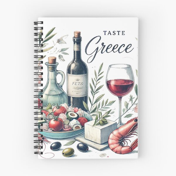 Artikelvorschau, Probieren Sie Griechenland. Olivenzweige und griechische Küche entworfen und verkauft von PHILILY.