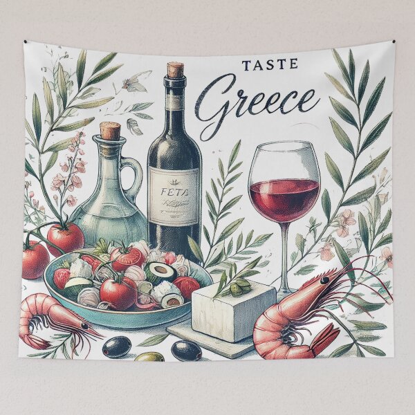 Item preview, Taste Greece. Olive branches and Greek cuisine designed and sold by PHILILY.