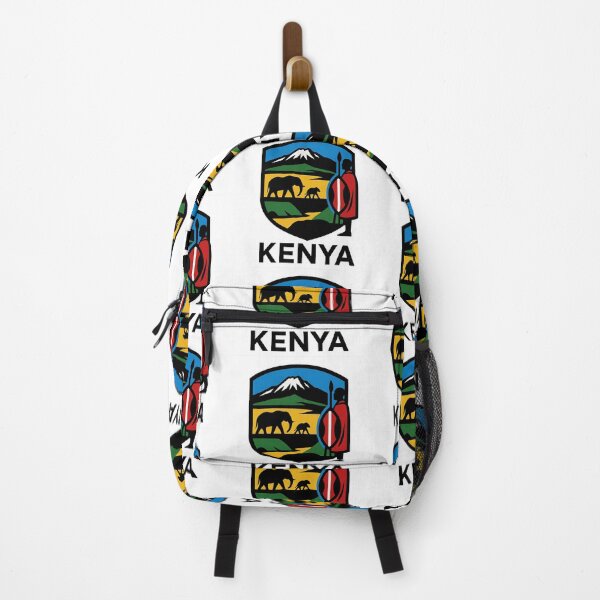 Item preview, Kenya Tourism Logo Featuring Mount Kenya and Maasai Identity designed and sold by Swahiliart.