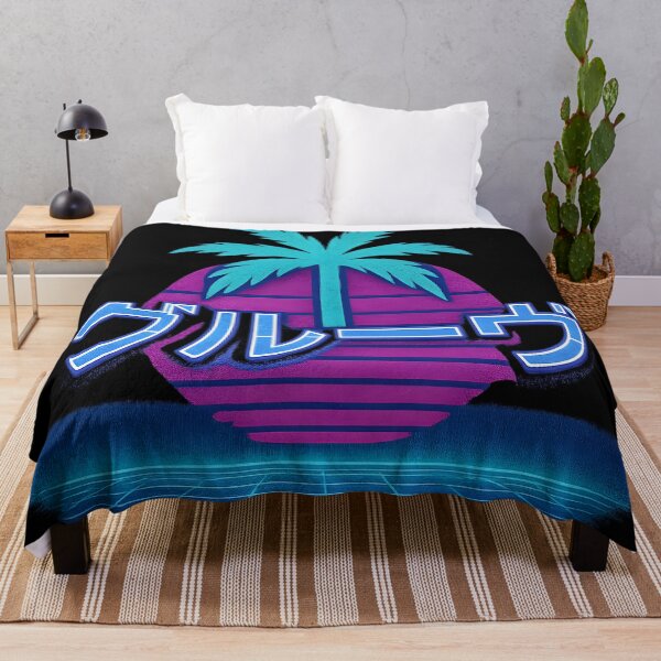 Item preview, Neon Groove Vaporwave Palm Sunset designed and sold by MysticArtisan.