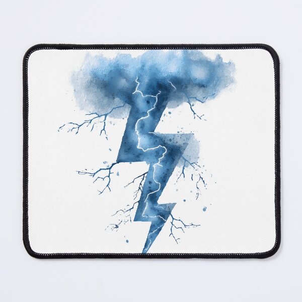 Item preview, Blue Thunderstorm Lightning Bolt designed and sold by SAMNagy.