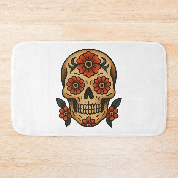 Item preview, Dia de Los muertos skull designed and sold by The lucky Hippy.