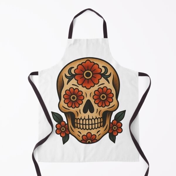 Item preview, Dia de Los muertos skull designed and sold by The lucky Hippy.