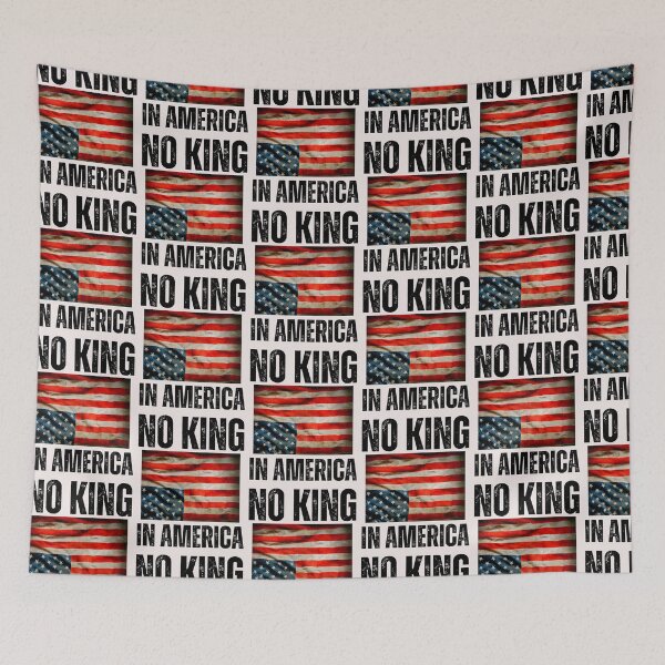 Item preview, American flag no king in america  designed and sold by erozzz.