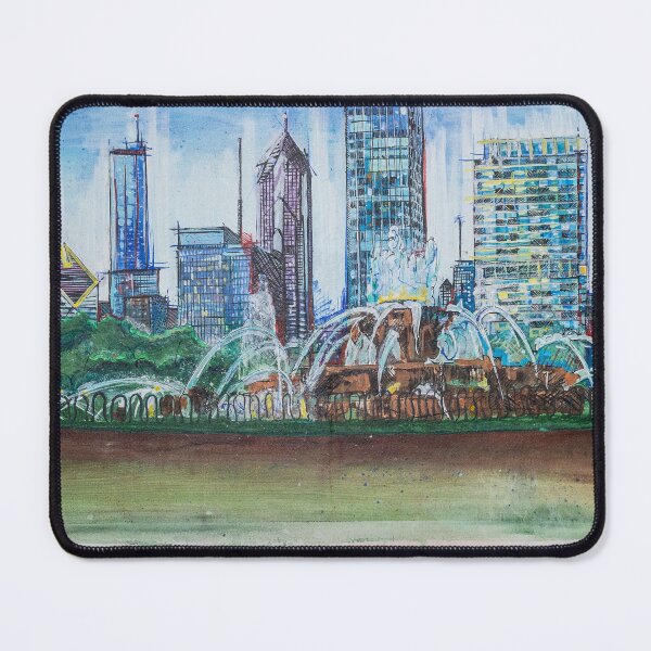 Item preview, Buckingham Fountain designed and sold by AlonzoFineArt.