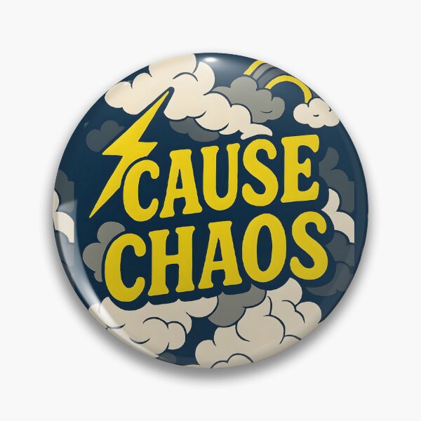 Item preview, Cause chaos  designed and sold by Foul-MouthedCo.