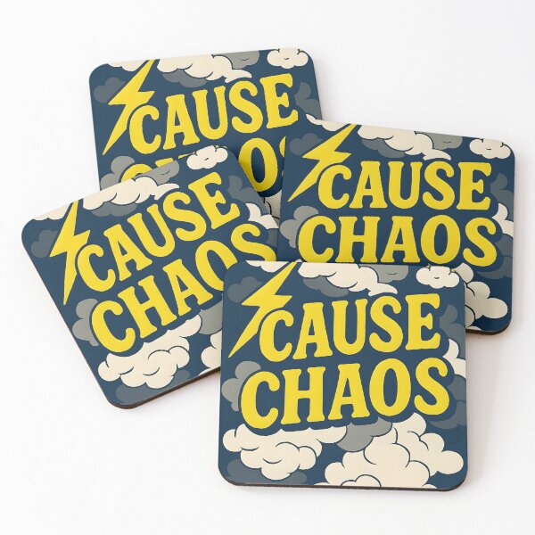 Item preview, Cause chaos  designed and sold by Foul-MouthedCo.