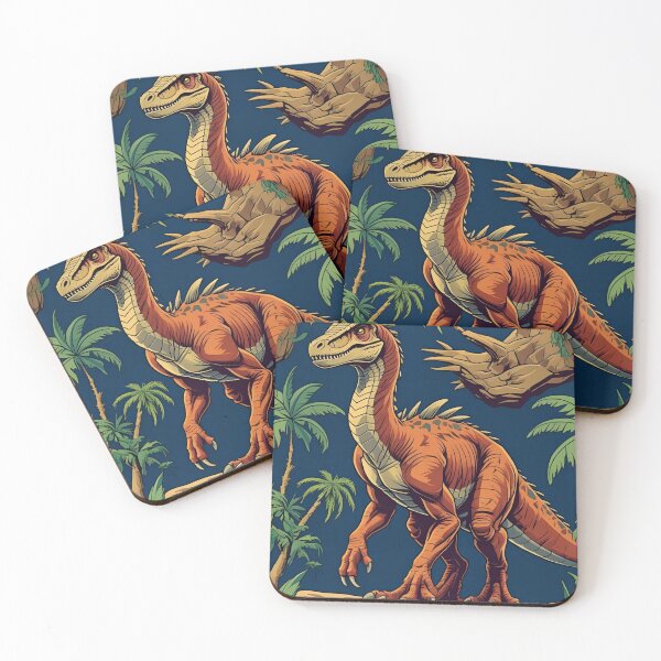 Item preview, Dinosaur Pattern (Velociraptor) designed and sold by PatronesKawai.