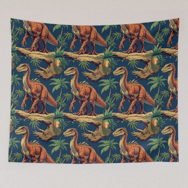 Item preview, Dinosaur Pattern (Velociraptor) designed and sold by PatronesKawai.
