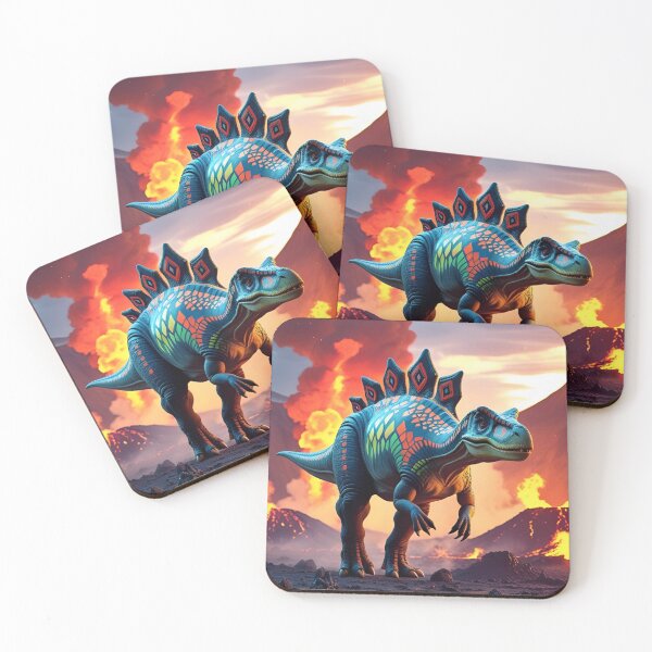 Item preview, Dinosaur Pattern (Stegosarurus) designed and sold by PatronesKawai.
