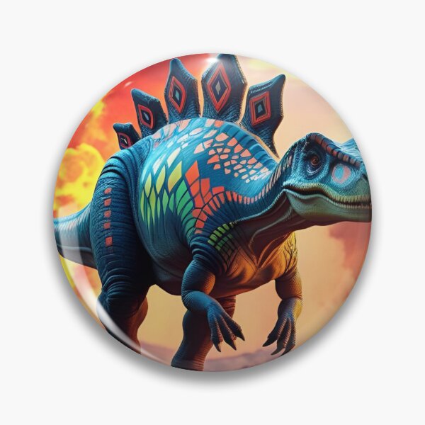 Item preview, Dinosaur Pattern (Stegosarurus) designed and sold by PatronesKawai.