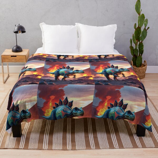 Item preview, Dinosaur Pattern (Stegosarurus) designed and sold by PatronesKawai.
