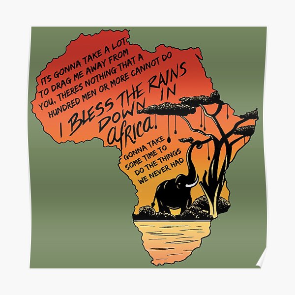 "Africa" Poster