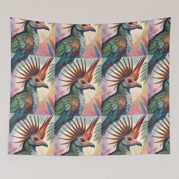 Item preview, Dinosaur Pattern (Archiopterix) designed and sold by PatronesKawai.