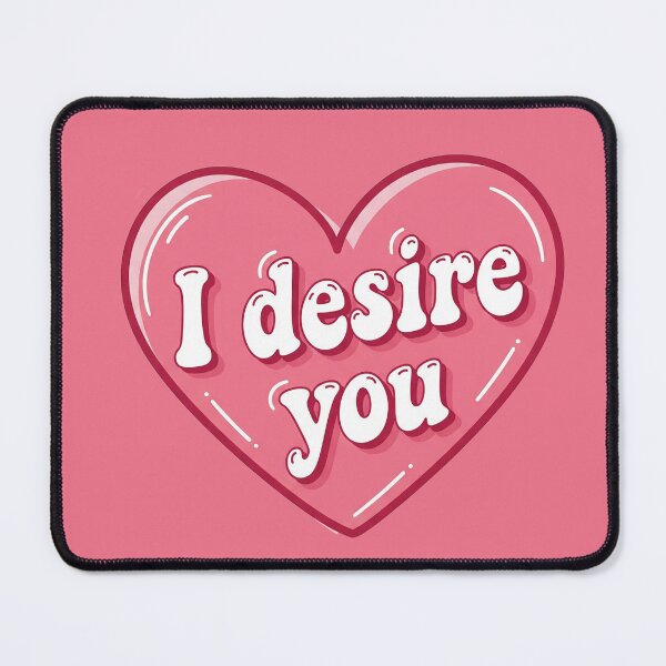 Item preview, I Desire You Simple Pink Heart designed and sold by Owcomm.
