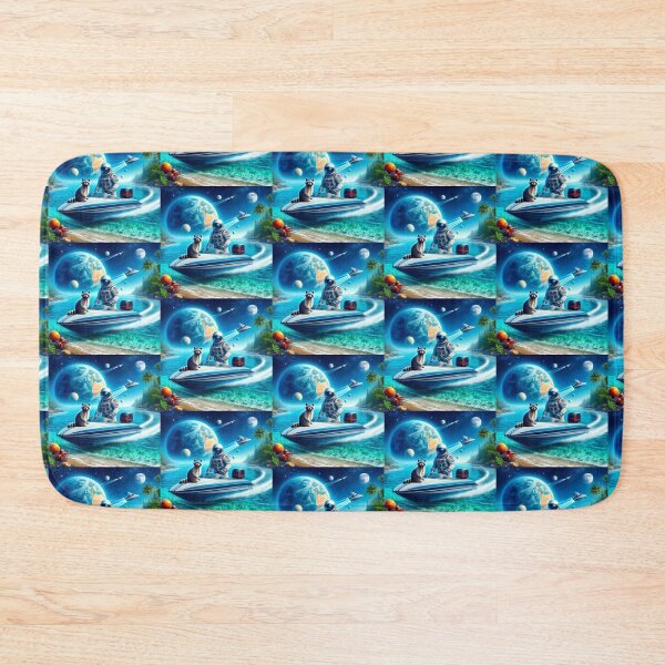 Item preview, astronaut using a speedboat designed and sold by Dogandesighn.