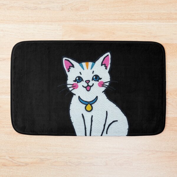 Item preview, Charming Cartoon Cat Wall Art designed and sold by AuraMotivate.