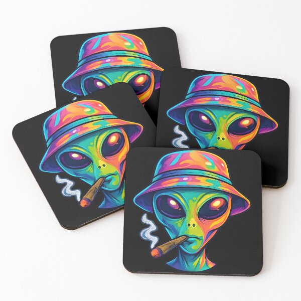 Item preview, Psychedelic Alien designed and sold by Charisma Enigma.