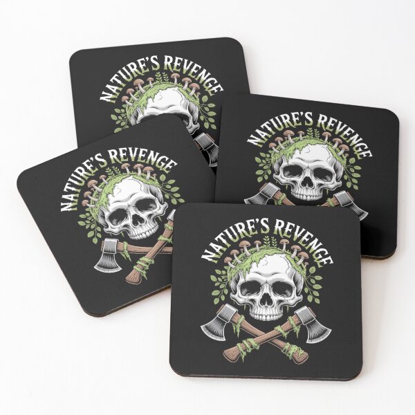 Item preview, Nature Revenge Skull designed and sold by SignumShop.