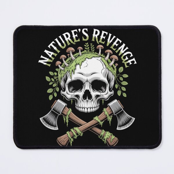 Item preview, Nature Revenge Skull designed and sold by SignumShop.