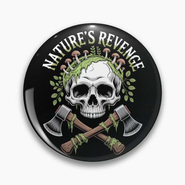 Item preview, Nature Revenge Skull designed and sold by SignumShop.