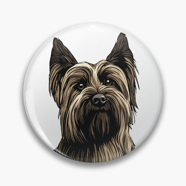 Item preview, Skye Terrier Dog Illustration designed and sold by whyitsme.